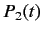 $\displaystyle P_2(t)$