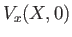$\displaystyle V_x(X,0)$