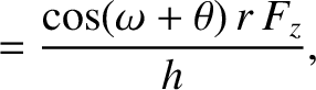 $\displaystyle =-\frac{C_D\,A\,a\,\rho(a)}{m}\,n\,(1-e^{\,2})\,{\rm e}^{\,\alpha\,\cos E}\,\frac{(1+e\,\cos E)^{1/2}}{(1-e\, \cos E)^{3/2}}\,\cos E,$