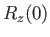 $\displaystyle R_z(0)$