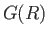 $ G(R)$