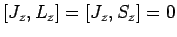 $[J_z,L_z]=[J_z,S_z]=0$
